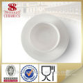 Placa y cuenco de cerámica al por mayor de la mano, sistema chino de la porcelana